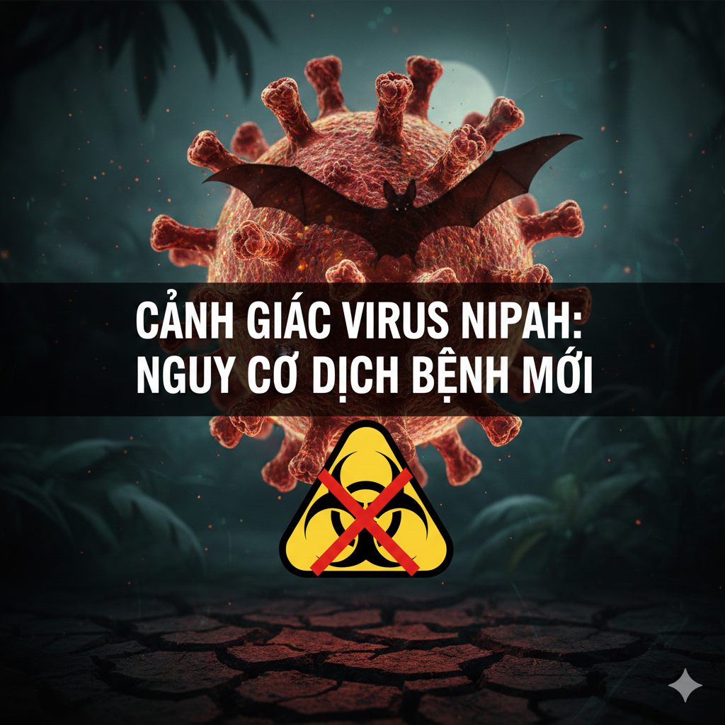 CẢNH GIÁC VIRUS NIPAH: NGUY CƠ DỊCH BỆNH MỚI